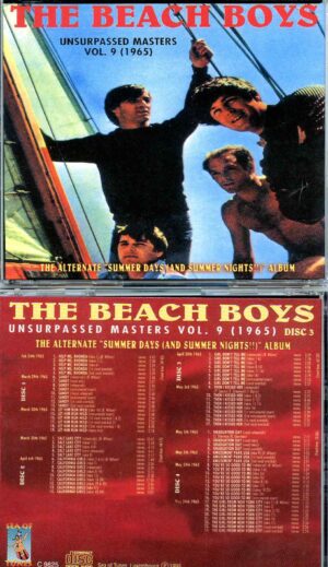 Beach Boys - Unsurpassed Masters vol. 9 ( 4 CD SET ) ( The Alternate Summer Days and Summer Nights 1965 )