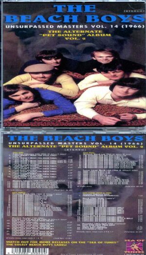 Beach Boys - Unsurpassed Masters vol. 14 / 4 CD SET ) ( The Alternate Pet Sound Album Vol. 2 1966 )