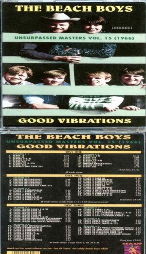 Beach Boys - Unsurpassed Masters vol. 15 ( 3 CD SET) ( Good Vibrations 1966 )