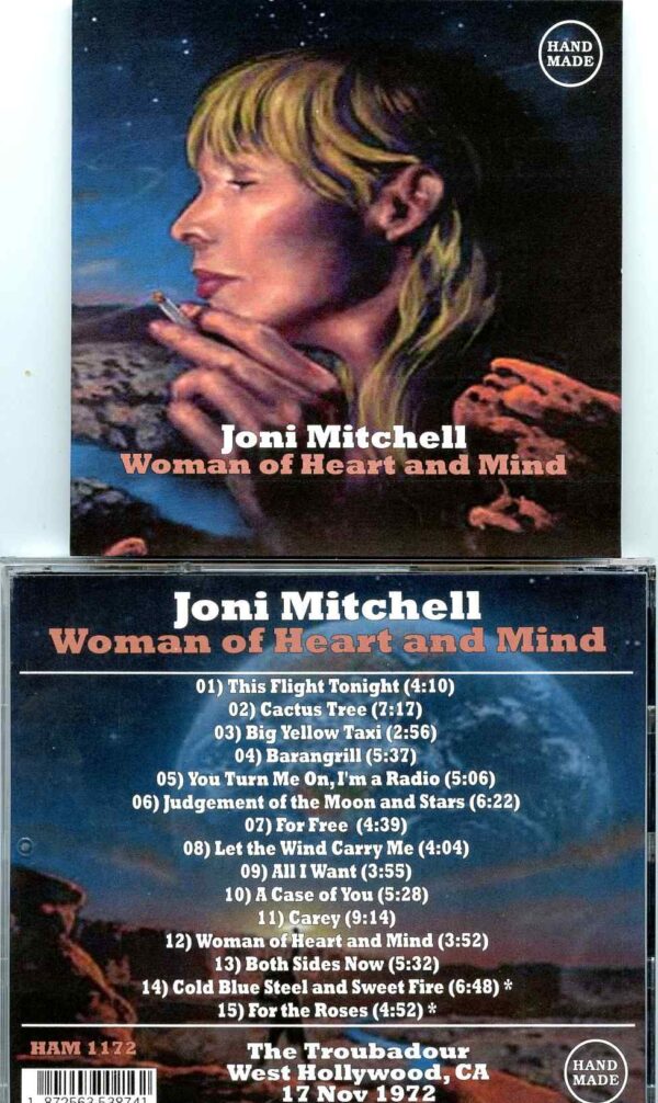 Joni Mitchell - Woman of Heart and Mind ( The Troubadour, West Hollywood, California, USA, November 17th, 1972 )