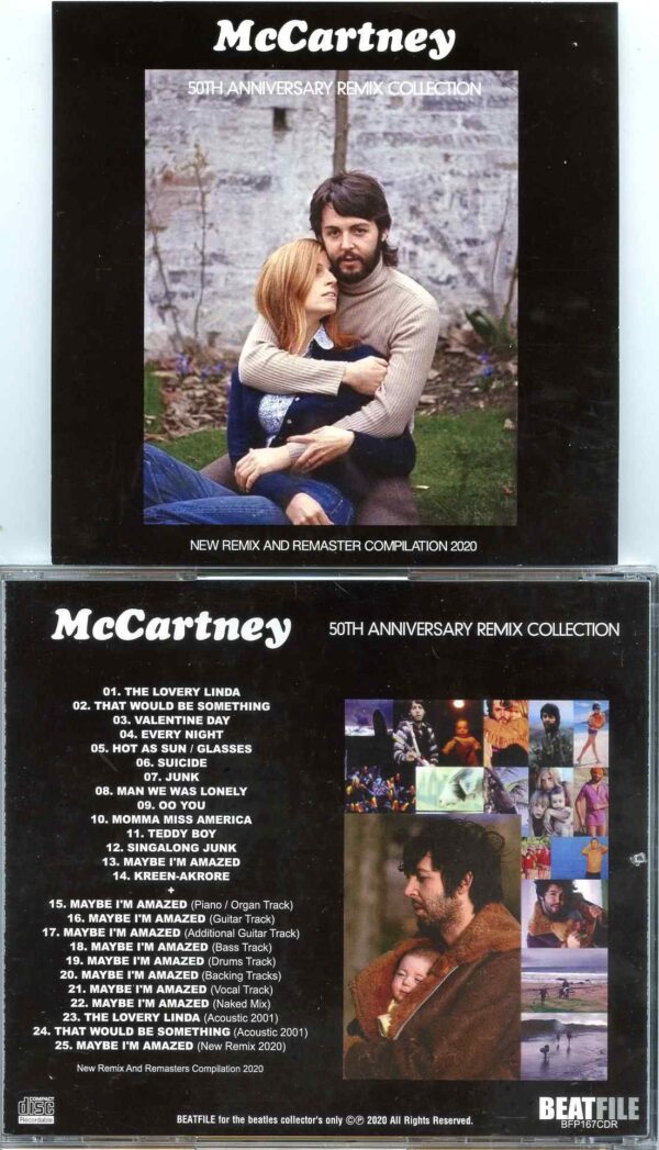 Paul Mccartney – 50th Anniversary Remix Collection ( 1 CD )( New Remix and RemasterCollection 2020 ) ( BEATFILE 2020 )