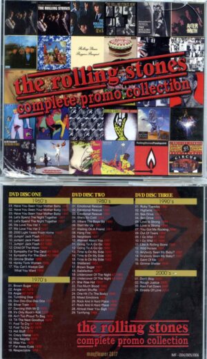 Rolling Stones - Complete Promo Collection ( 3 DVD Set ) ( MAYFLOWER )