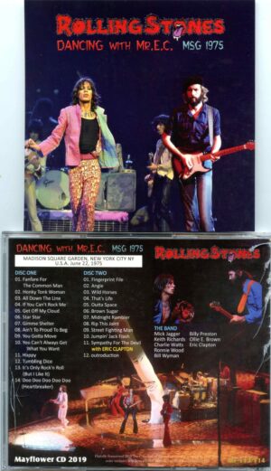 Rolling Stones - Dancing with Mr EC ( 2 CD SET ) ( MSG, New York, USA, June 22nd, 1975) ( MAYFLOWER )