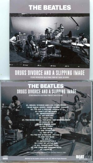The Beatles - Drugs , Divorce & A Sleeping Image ( BEATFILE 2020 ) ( 1 CD )