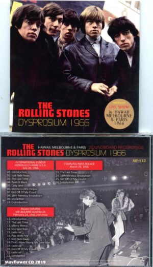 Rolling Stones - Dysprosium 1966 ( Hawaii, Melbourne, Paris Soundboard Recordings ) ( MAYFLOWER )