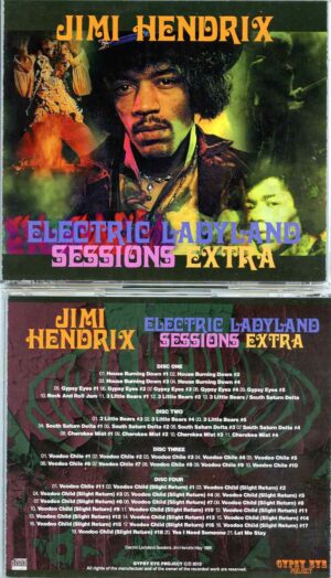 Jimi Hendrix - Electric Ladyland Sessions Extra ( 4 CD SET ) ( Electric LadylandAlbum Studio Sessions May 1968 )