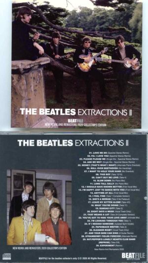 The Beatles - Extractions II ( New Remix and Remasters 2020 Collectors Edition ) (BEATFILE 2020 ) ( 1 CD )
