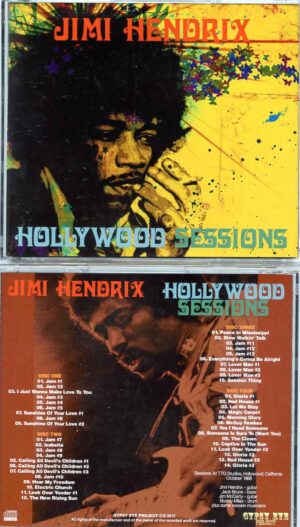 Jimi Hendrix - Hollywood Sessions ( 4 CD SET ) ( Sessions at TTG Studios, Hollywood,California, October 1968 )