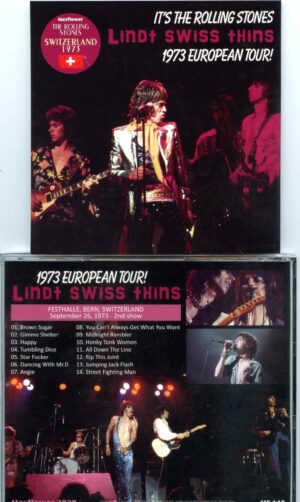 Rolling Stones - Lindt Swiss Thins ( Festhalle, Bern, Switzerland, September 26th, 1973) ( MAYFLOWER )