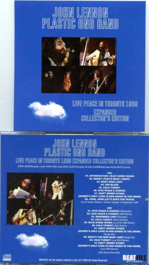 John Lennon – Live Peace In Toronto 1969 Expanded Collectors Edition ( 2 CD SET ) (BEATFILE 2020 )