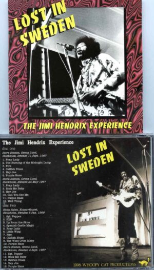Jimi Hendrix - Lost in Sweden ( 2 CD SET ) ( Stockholm, Sweden, September 11th, 1968& January 8th, 1968 )