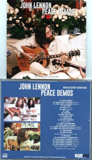John Lennon – Peace Demos New Collectors Edition ( BEATFILE 2020 ) ( 1 CD )