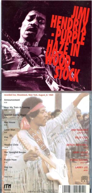 Jimi Hendrix - Purple Haze in Woodstock ( Woodstock, New York, USA, August 8th, 1969 )