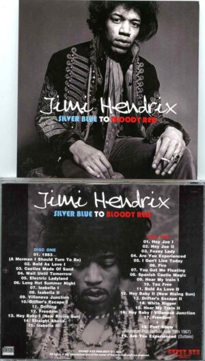 Jimi Hendrix - Silver Blue to Bloody Red ( 2 CD SET ) ( Monterey Pop Festival June 18th, 1967 )