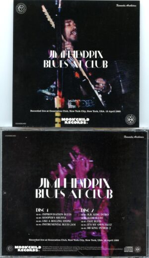 Jimi Hendrix - Blues at Club ( 2 CD SET ) ( Generation Club, New Yorki City, April 15th, 1968 )