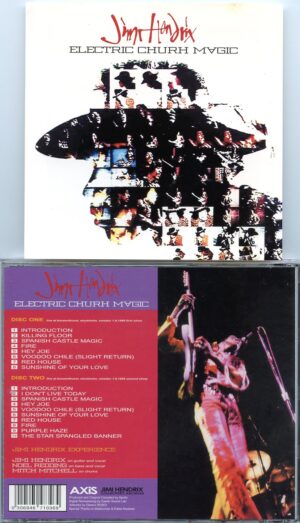 Jimi Hendrix - Electric Church Magic ( 2 CD SET ) ( Konserthuset, Stockholm, Sweden, January 9th, 1969 1st & 2nd Show )