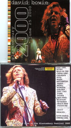 David Bowie - Glastonbury 2000 ( 2 CD SET ) ( Live at the Glastonbury Festival 2000 )