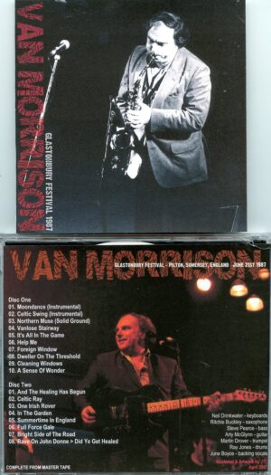 Van Morrison - Glastonbury Festival 1987 ( 2 CD SET ) ( Pilton, Somerset, England, June 21st, 1987 )
