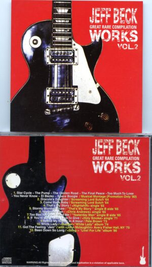 Jeff Beck - Great Rare Compilation Works Vol. 2  ( Scarecrow ) ( Excellent Series of Unreleased Material )