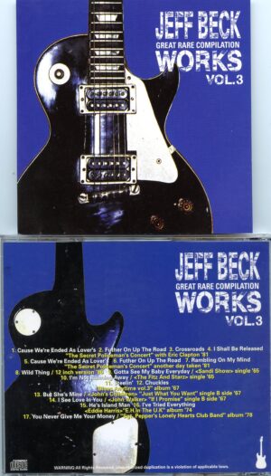 Jeff Beck - Great Rare Compilation Works Vol. 3  ( Scarecrow ) ( Excellent Series of Unreleased Material )