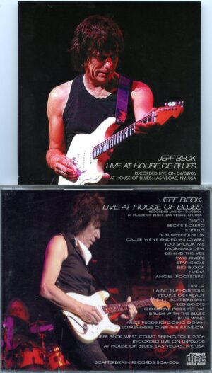 Jeff Beck - Live at House of Blues ( 2 CD ) ( House of Blues, Las Vegas, USA, April 2nd, 2006 )