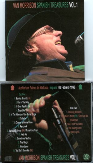 Van Morrison - Spanish Treasures Vol 1 ( 2 CD SET ) ( Auditorium Palma de Mallorca, Espana, February 6th, 1998 )