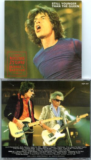 Rolling Stone - Still Younger Than the Queen ( 2 CD SET )( Vinyl Gang )  ( Rheinstadion, Dusseldorf, Germany, June 24th, 1998 )