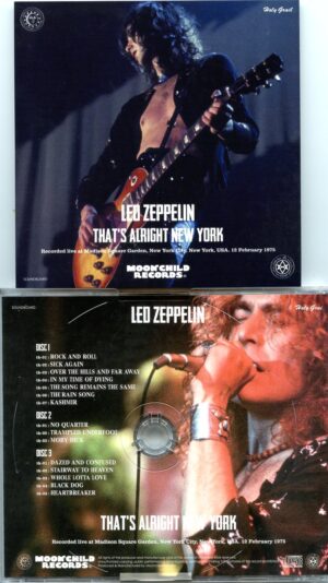 Led Zeppelin - That´s ALright New York ( 3 CD SET ) ( Madison Square Garden, New York, February 12th, 1975 )