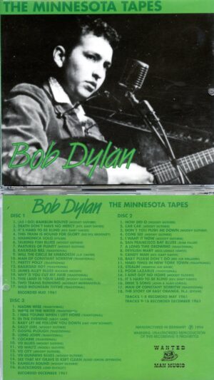Bob Dylan - The Minnesota Tapes ( 3 CD SET ) ( May 1961, December 1961 )