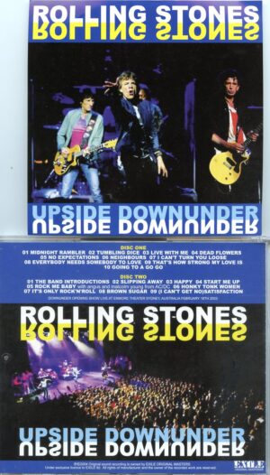 Rolling Stone - Upside Downunder ( 2 CD SET ) ( Live at Enmore Theater Sydney, Australia, February 18th, 2003 )