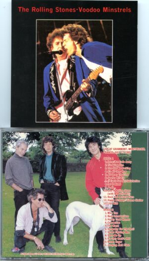 Rolling Stone - Voodoo Minstrels ( 2 CD SET )( Vinyl Gang )  ( Grammont, Montpellier, France, July 27th, 1995 )