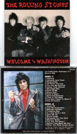 Rolling Stone - Welcome To Washington ( 2 CD )  ( Vinyl Gang ) ( Live at MCI Center, Washington, DC, March 8th, 1999 )