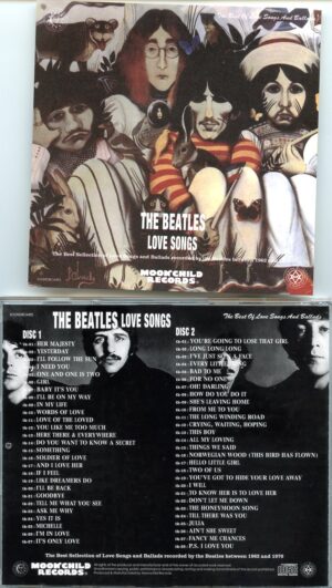 The Beatles - Love Songs  ( 2 CD SET ) ( Best Of Love Songs and Ballads ( 2021 MOONCHILD )
