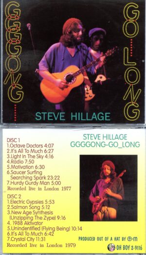 Steve Hillage - Gggggong Go Long  ( Live in London 1979 ) ( Oh Boy Recs. )