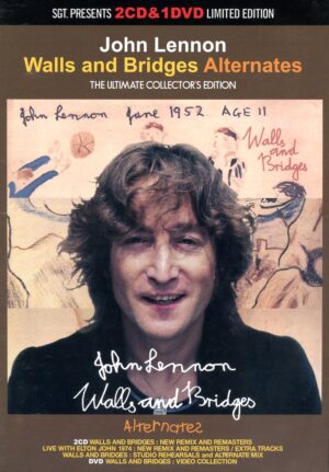 John Lennon - Walls & Bridges Alternates ( 2 CD - 1 DVD SET ) ( The Ultimate Collectors Edition ) ( 2020 SGT )