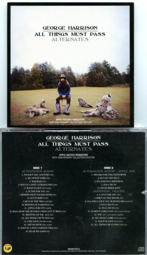 GEORGE HARRISON - All Things Must Pass Alternates ( 2 CD SET ) ( 2021 GOLDIES )