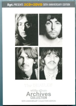 THE BEATLES - White Album Archives Collection 50th Anniversary Collector's Edition ( 2021 SGT ) ( 2 CD - 2 DVD SET )