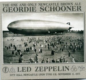 LED ZEPPELIN - Geordie Schooner ( 2 cd set )( Wendy )( City HAll, New Castle Upon Tyne, UK, November 11th, 1971 )