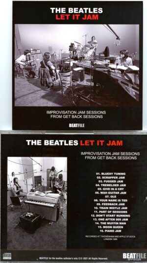 THE BEATLES - Let It Jam ( 2021 BEATFILE ) ( Improvisation Jam Sessions From The The Get Back Sessions )