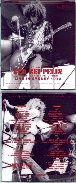 LED ZEPPELIN - Live In Sydney 1972 ( 6 CD SET ) ( Live at Showgrounds, Sydney, Australia, February 27th, 1972 )