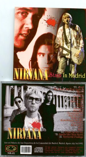NIRVANA - Stain In Madrid ( Live at Palacio De Los Deportes, Madrid, Spain, July 3rd, 1992 )