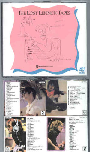 JOHN LENNON - The Lost Lennon Tapes Vol. 2 ( 4 CD SET ) ( Vigotone )