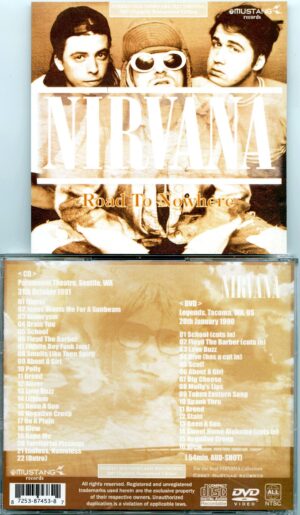 NIRVANA - Road To Nowhere ( 2 CD SET ) ( Seattle 91 plus Tacoma 1990 )
