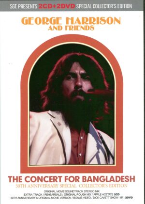 GEORGE HARRISON - The Concert For Bangladesh 50th Special Anniversary Edition ( 2 CD - 2 DVD ) ( 2021 SGT )