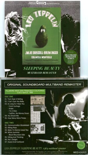 LED ZEPPELIN - Sleeping Beauty ( Multiband Remaster )( 2 cd set ) ( Wendy ) ( Fillmore West, April 27th, 1969 )