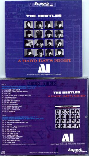 THE BEATLES - A Hard Day´s Night  Audio Companion Multitrack Remix And Remaster ( 2 CD SET ) ( 2022 Superb Premium )