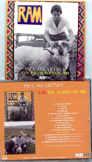 PAUL McCARTNEY - Ram The Alternate Mix ( 2022 BEATFILE )
