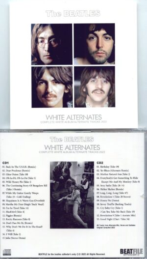 THE BEATLES - White Alternates ( BEATFILE ) ( 2 cd set ) ( Complete White Album Alternate Tracks 2022 )
