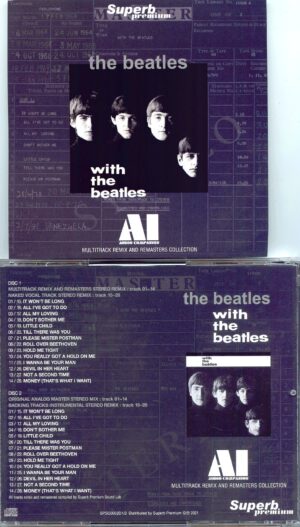 THE BEATLES - With The Beatles  Audio Companion Multitrack Remix And Remaster ( 2 CD SET ) ( 2022 Superb Premium )