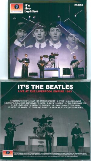 The Beatles - It's The Beatles Live At The Liverpool Empire 1963 ( 2018 Harpaphone )